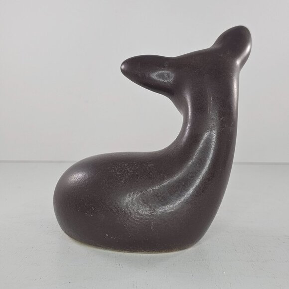 Howard Pierce Ceramic Deer Doe Fawn Figurine Set - Picture 4 of 11